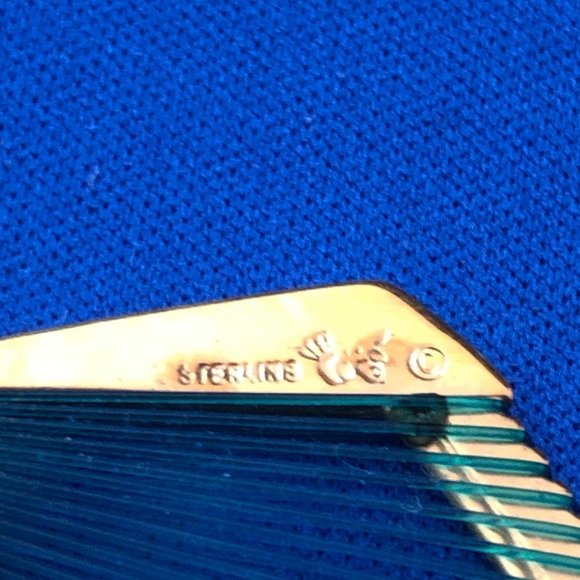 Sterling Signed Gold-Tone Post & Clutch Earrings - Picture 10 of 12